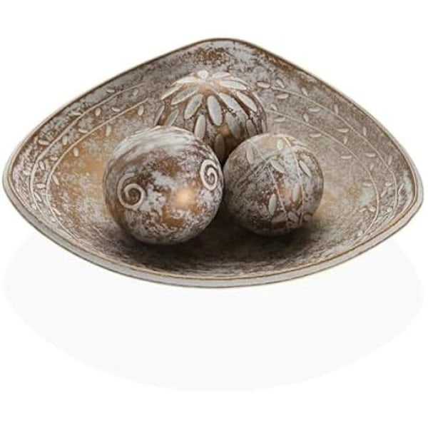 Borddækning - Versa - Brun - 31,5 x 31,5 cm - Multifarvet - S3413107 mångfärgad