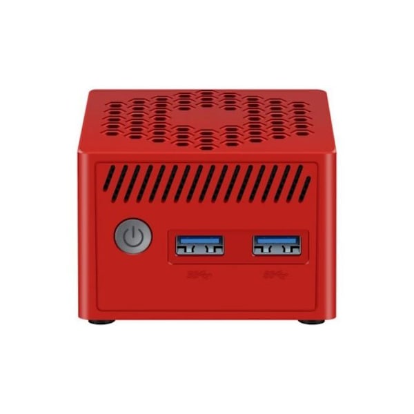 Leotec MiniPC Intel N100/8GB/128GB SSD Punainen