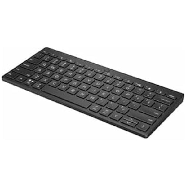 Bluetooth-näppäimistö - HP - Kompakti 350 - Monilaitteet - Langaton - Musta