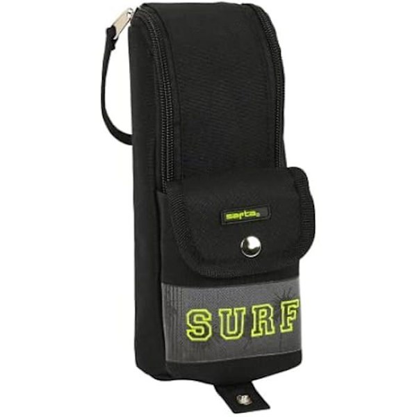 Surf penaali kahvalla - Safta - 6 x 21 x 6 cm - Monivärinen Flerfärgad