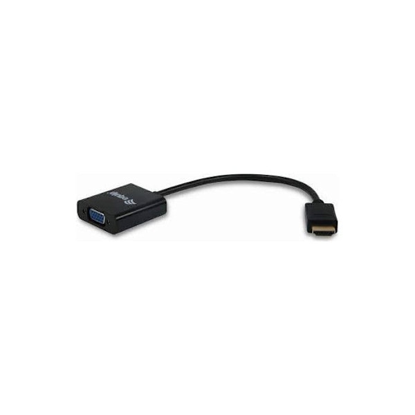 AISENS HDMI DUPLIKATOR 4K30HZ 1x2 MED STRØMFORSYNING SORT
