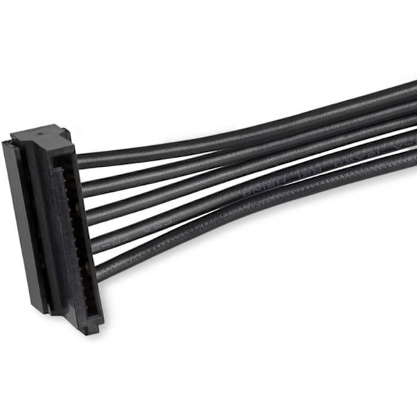 SATA-virranjakajakaapeli - STARTECH - PYO4SATA - Musta - 4 SATA-virtaliitintä