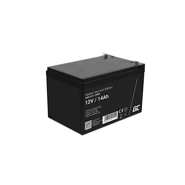 AGM VRLA Grøn Cell 12V 14Ah strømbatteri