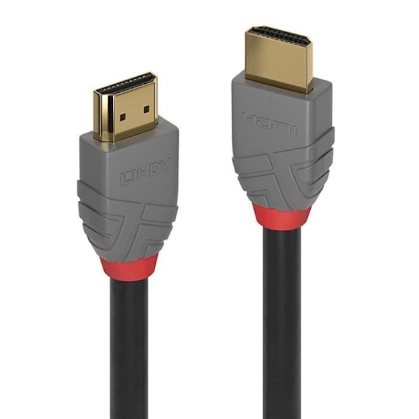 Anthra Line Standard HDMI-kabel, 7,5 m sort