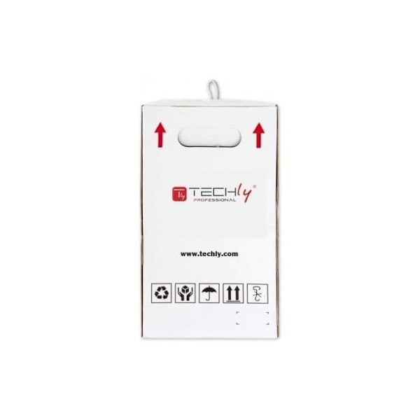 Netværkskabel Cat5e - TECHLY - ITP8-RIS-0305LO - 305m - F/UTP FTP - Sort