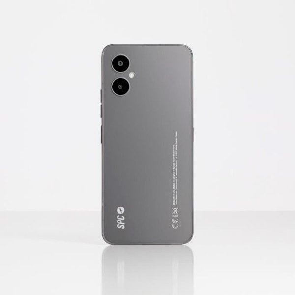 SPC Discovery - Älypuhelin 3+64Gt, näyttö 6.5" HD+, NFC, sormenjälkitunnistin, kaksoiskamera Grå
