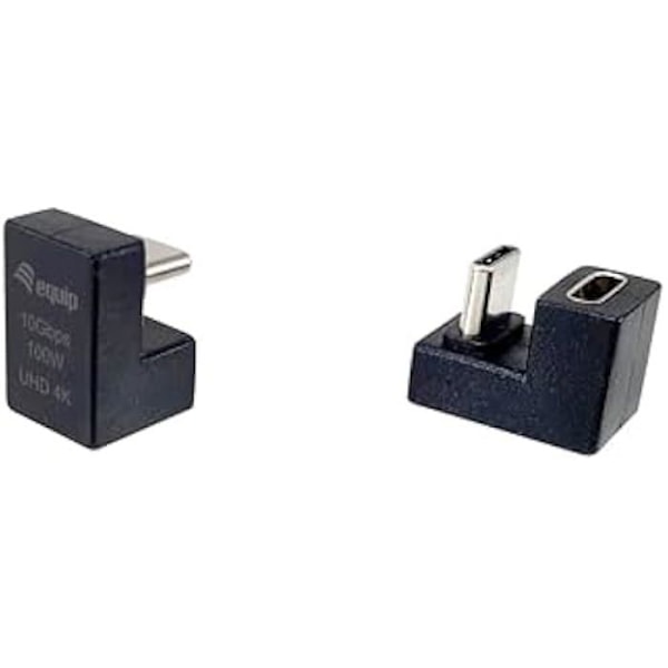 USB-C-adapter - Equip - 133476 - Pakke med 2 - 10 Gbit/s - 100 W - Plug and Play