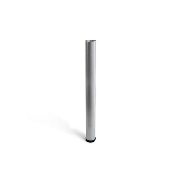 Justerbar Fod - Rei - Mod.406g - Stål - Aluminium - Højde 71cm Aluminium