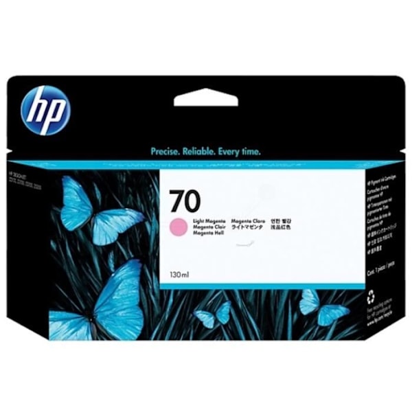 HP 70 mustepatruuna - 1 kpl pakkaus - magenta