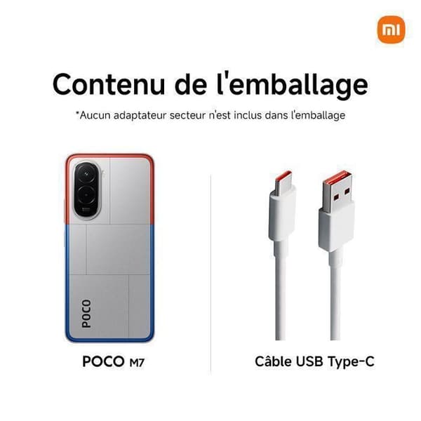 POCO M7 Hopea 8 GO + 256 GO