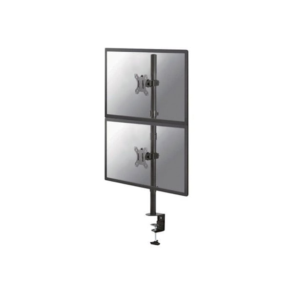Skrivbordsstöd - NewStar - FPMA-D550DVBLACK - För 2 LCD-skärmar - Svart - 10"-32" Svart