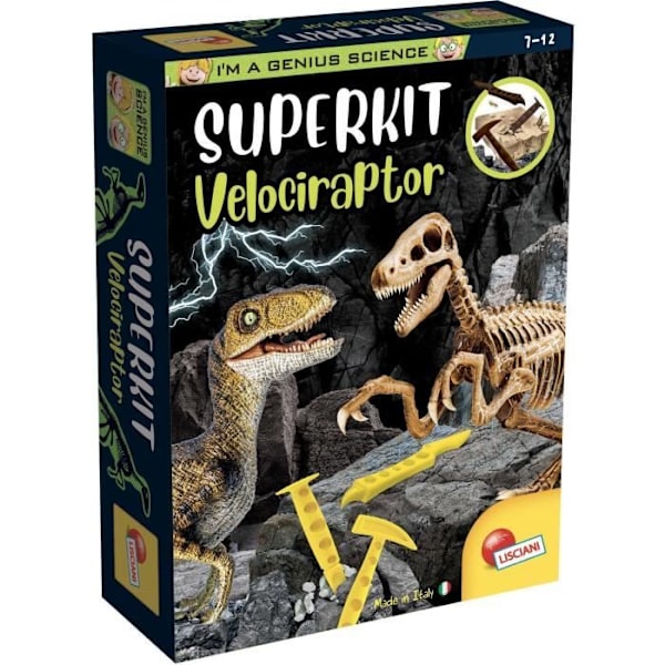 I'm GENIUS Super Kit Velociraptor New For Kids