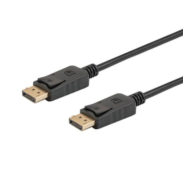 Savio CL-137 DisplayPort-kabel 3 m Sort