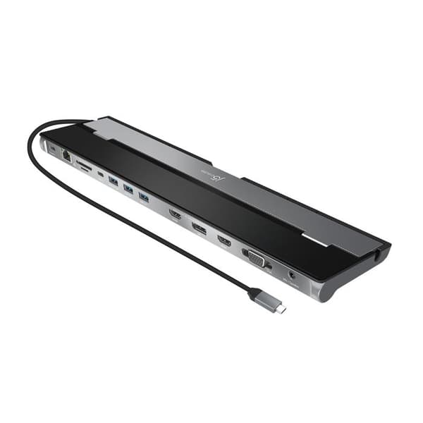 USB-C dockningsstation för tre skärmar - j5create - JCD543