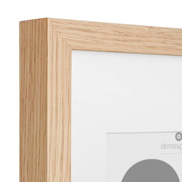 "Eva" fotoramme - træ og glas - 21x30 cm - Beige - Atmosphera indretningsarkitekt Beige