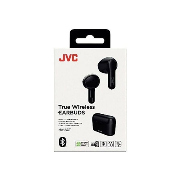Trådløse høretelefoner JVC HA-A3T sort Svart