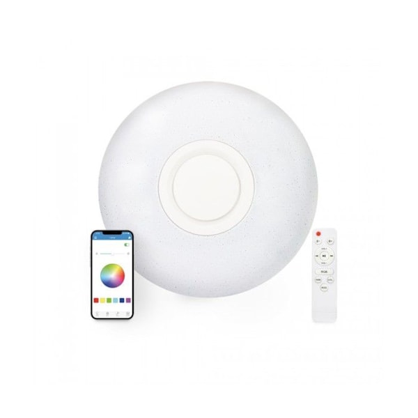 KSIX COLOR WIFI JA HP LED-kattovalo Trä