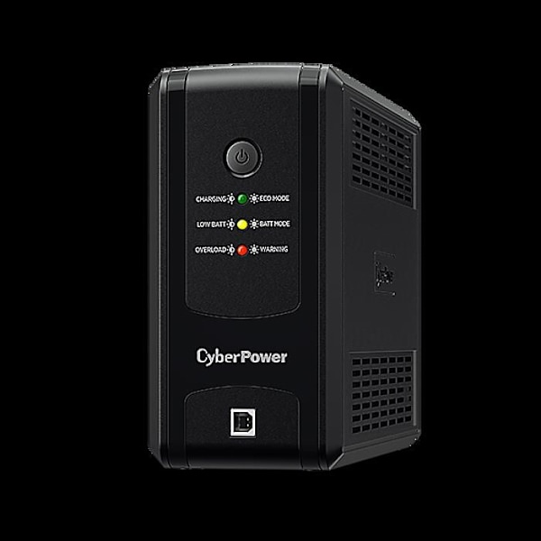 Uafbrudt strømforsyning - CYBERPOWER - UT850EG - 850 VA - 425 W - AVR Sort