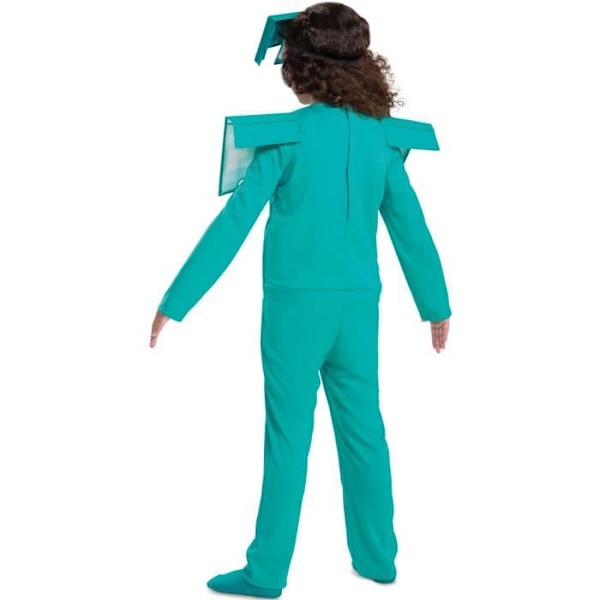 Minecraft Diamond Armor -asu - Naamio - 127-136 cm - 7-8 vuotta - Turkoosi Turkos