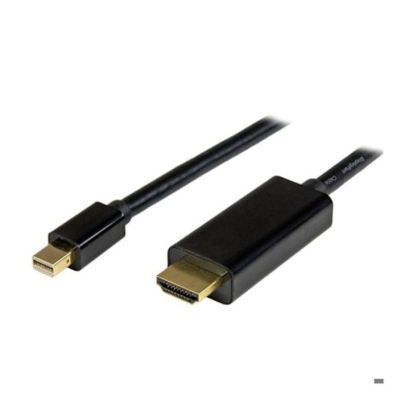 Mini DisplayPort till HDMI-adapterkabel - STARTECH.COM - 2 m - 4K - Svart - Hane/Hane