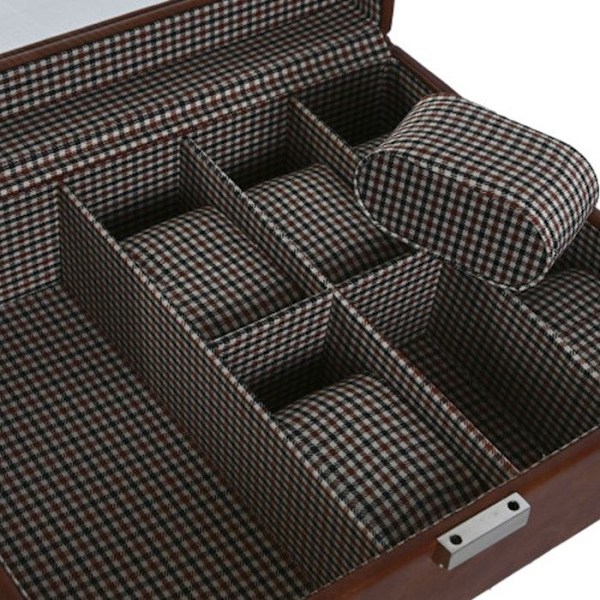 Korurasia - HOME ESPRIT - Ruskea lasi - 20 x 26 x 9 cm - Monivärinen - Seka Flerfärgad