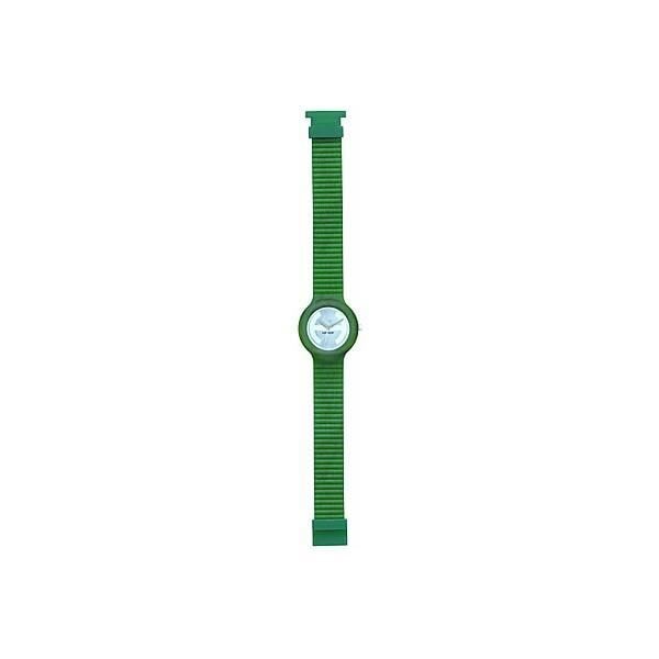 Ur - HIP HOP - BLANDING - 32MM - Hvid - Grønt rem - Ny kollektion 2013 Vit, Grön