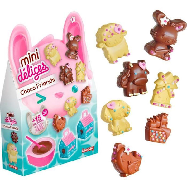 Mini delikatesser - LANSAY - Choco Friends - Fra 6 år FLERFÄRGAD