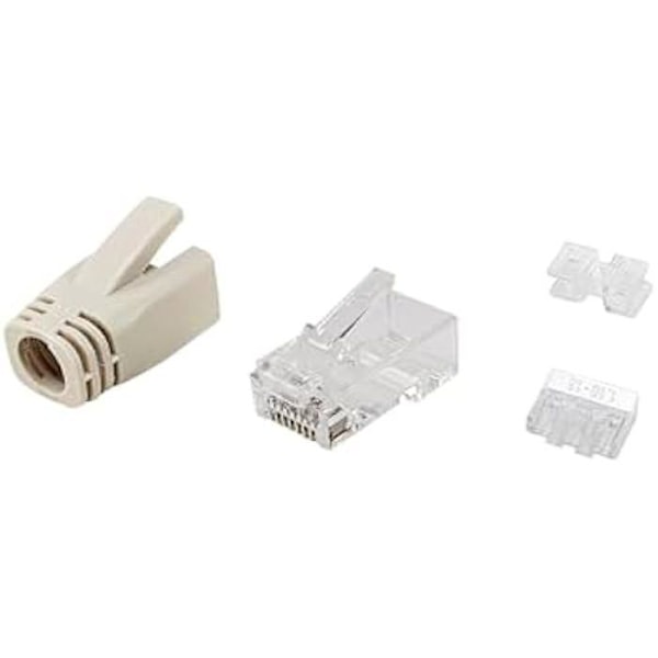 RJ45 Cat.6A stik - EQUIP - Equip 121176 - Ikke skærmet - Maksimal belastning - Ydre diameter 1,1 mm