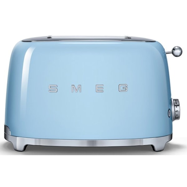 Sininen leivänpaahdin 950 W - SMEG - 2 viipaletta - 6 ruskistustasoa Blå
