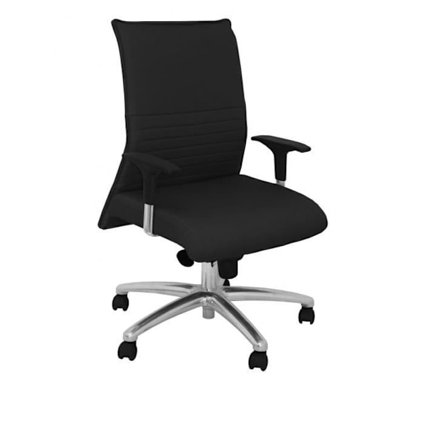 Ergonomisk riktningsstol med synkromekanism och justerbar höjd, speciellt för långa personer