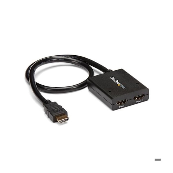 USB-driven 2-ports 4K HDMI-videodelare - USB-driven 2-ports 4K HDMI-delare eller adapter. matning