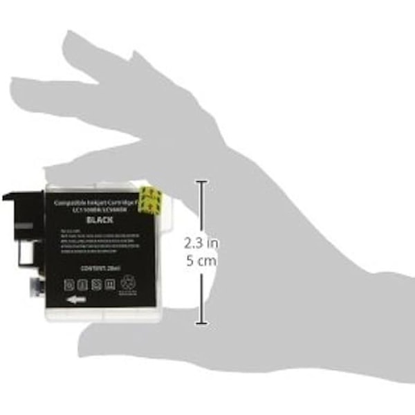 Tintenpatron ACTIS KB - 1100BK til DCP-6690CW/MFC - 6490CW - Sort