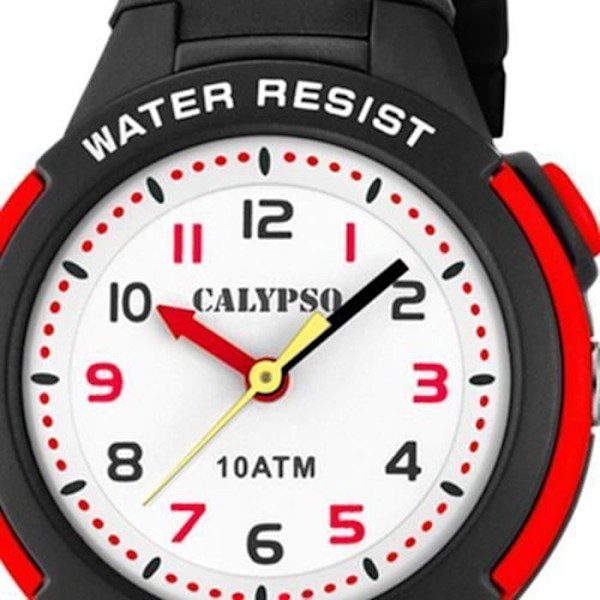 Børneur - Calypso - Sweet Time - Analog - Quartz - Sort - 10 Atm Svart vit