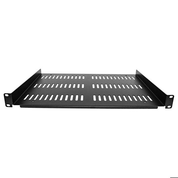 StarTech.com 19 tommer 1U rackhylde - Universal ventileret rackhylde - 19" Patch Bay Cantilever-hylde - Ra-opbevaring