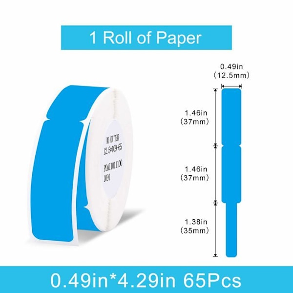 Ruban til labelmaskine Niimbot - D11TAPE02 - Label maker tape