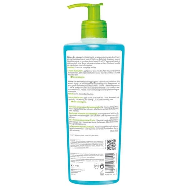 BIODERMA - Sébium Puhdistava geeli puhdistava vaikutus 400 ml geeli