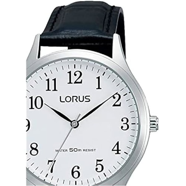 LORUS Classic Første Pris Herre Ur Analog Quartz med Læderrem RRX17HX9