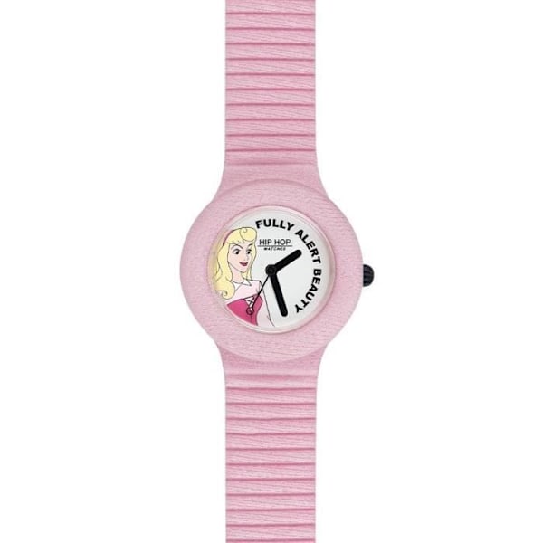 Kello - Hip Hop - Aurora Be Bright Be Bold - 32mm - Kvartsi - Silikoni Rose