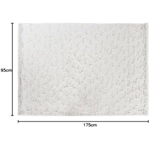 Tæppe - HOME ESPRIT - Beige - 175 x 95 cm - Syntetisk - Moderne Flerfärgad