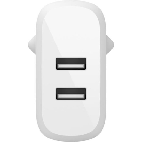 BELKIN - oplader - Dual USBA Wall Charg1M A-C 24W Vit