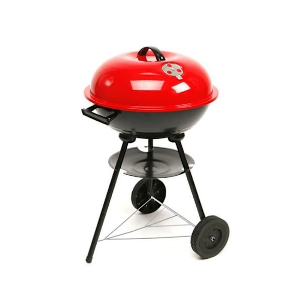 Grill - Rosso/Nero - 43 x 72 cm