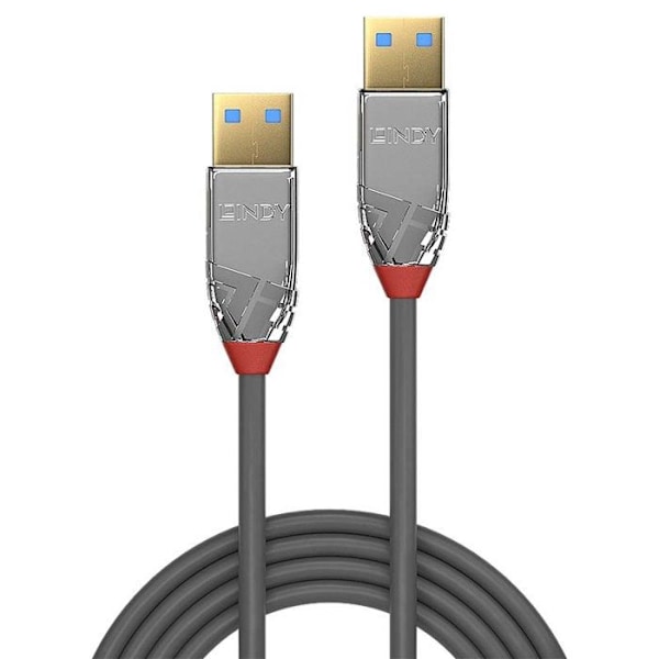 USB 3.0 Type A -kaapeli - Cromo Line - 5m - Korkea suorituskyky ja esteettisyys - Siirto jopa 5Gbit/s