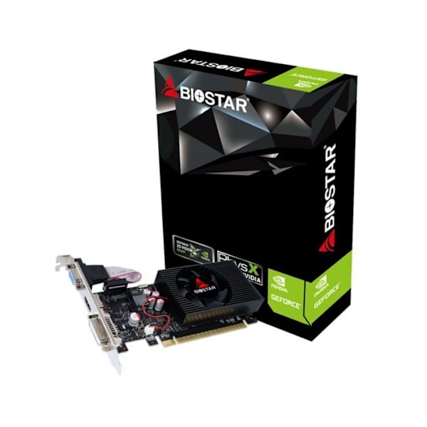 Näyttöpiiri - Biostar - GeForce GT 610 - 2 Gt DDR3 - HDMI - PCI Express