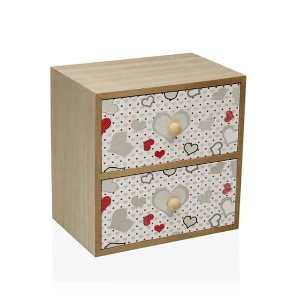 versa hearts smykkeskrin (12 x 16 x 16 cm)