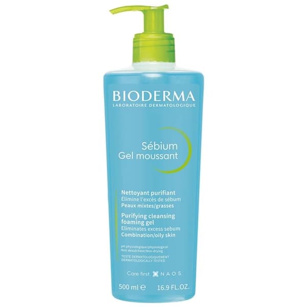 BIODERMA - Sébium Puhdistava geeli puhdistava vaikutus 400 ml geeli