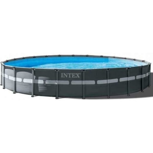 Rund pool ovan jord Intex 26334 610x122 Ultra Frame XTR - Stål - Ovan mark - Sandfilter