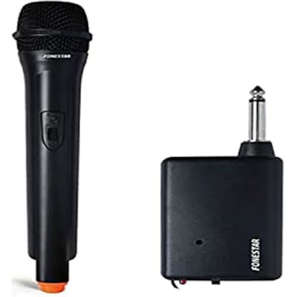 FONESTAR IK-163 håndholdt trådløs mikrofon med batteridrevet modtager