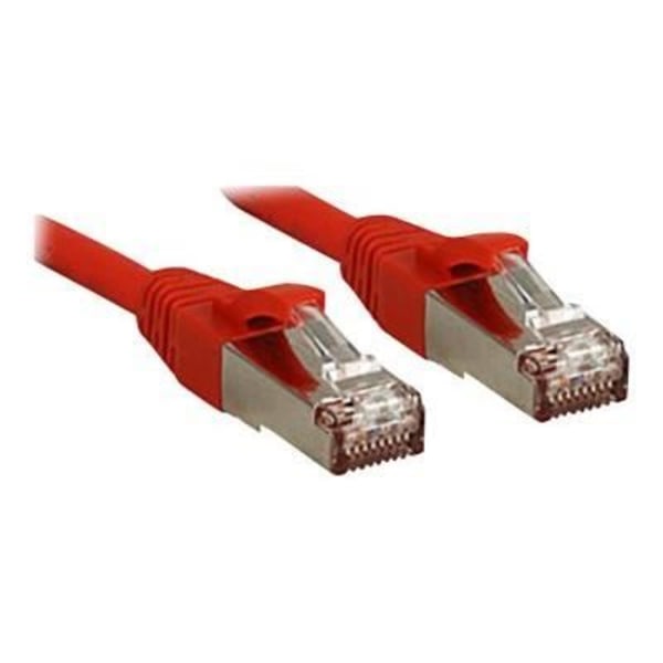 LINDY netværkskabel - 6A S/FTP - LSOH - 500MHz - 2m - Rød