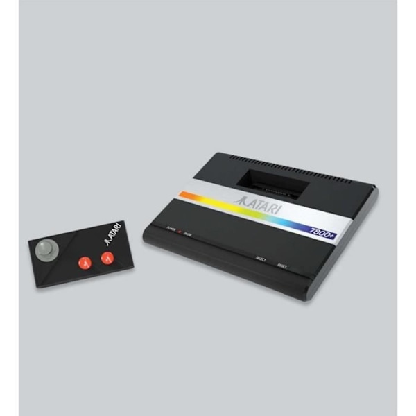 Salon konsol - Atari - 7800 - Rétrogaming - Sort - Standard udgave