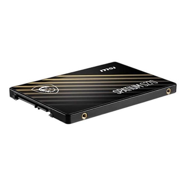 Intern HDD - MSI - SPATIUM S270 - 480Go - SATA 2.5 - Fartfyllda hastigheter